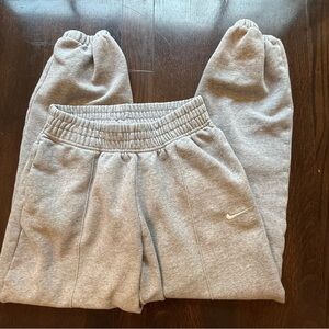 Nike Men’s Gray Sweatpants Joggers small cotton blend